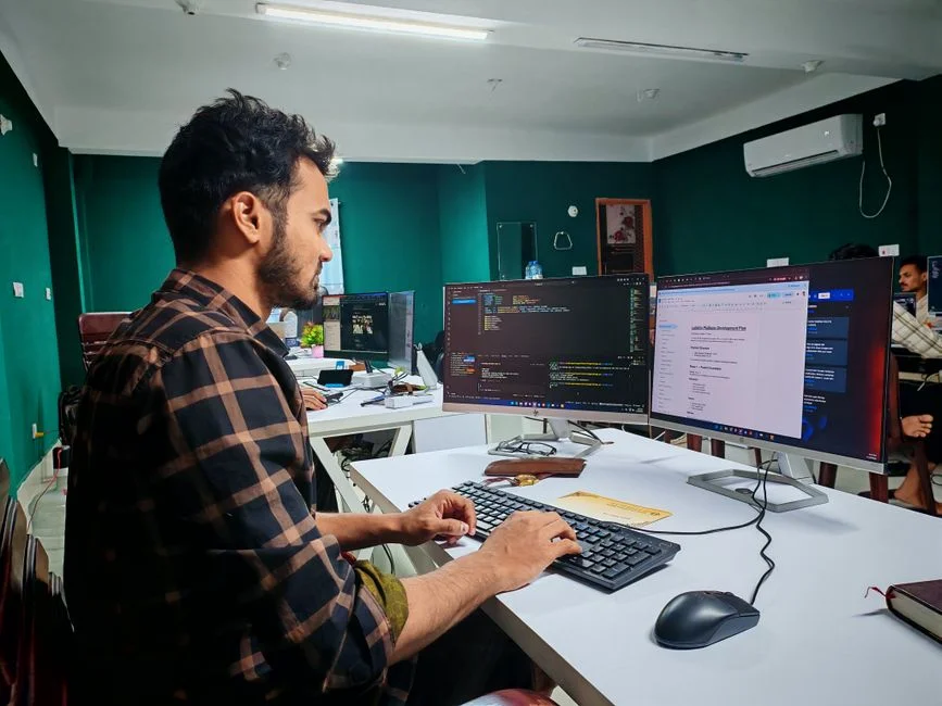 F.T.P Security Services web development workspace